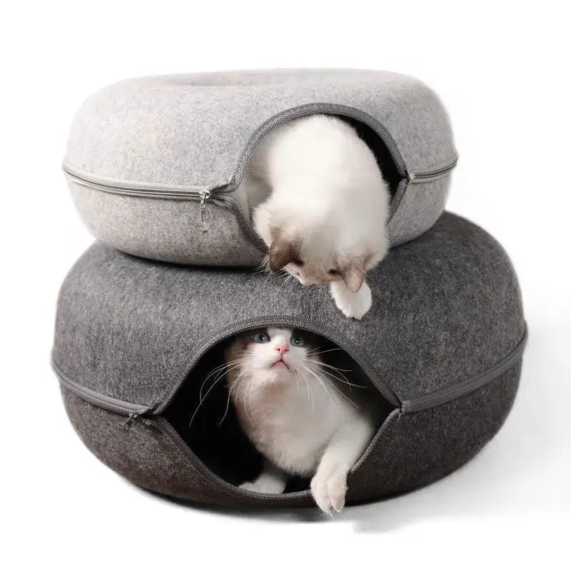 Cama donut para gato