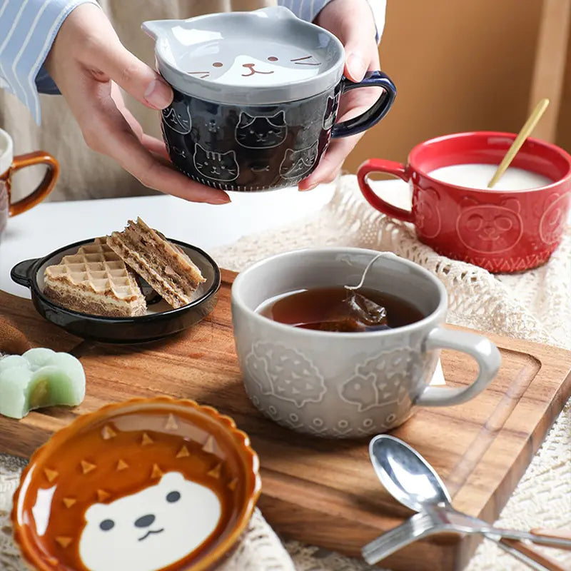 Taza de cerámica Gato