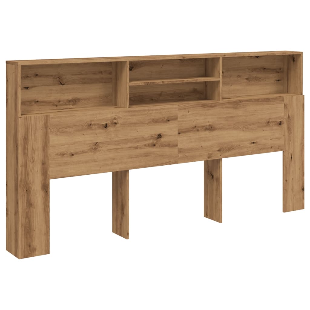 Cabecero Armario Madera Roble Artisian 200X19X103,5 Cm