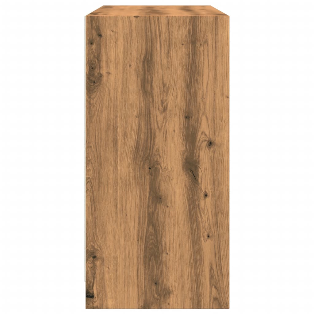 Aparador Madera De Ingeniería Roble Artiasian 102X37X75,5 Cm