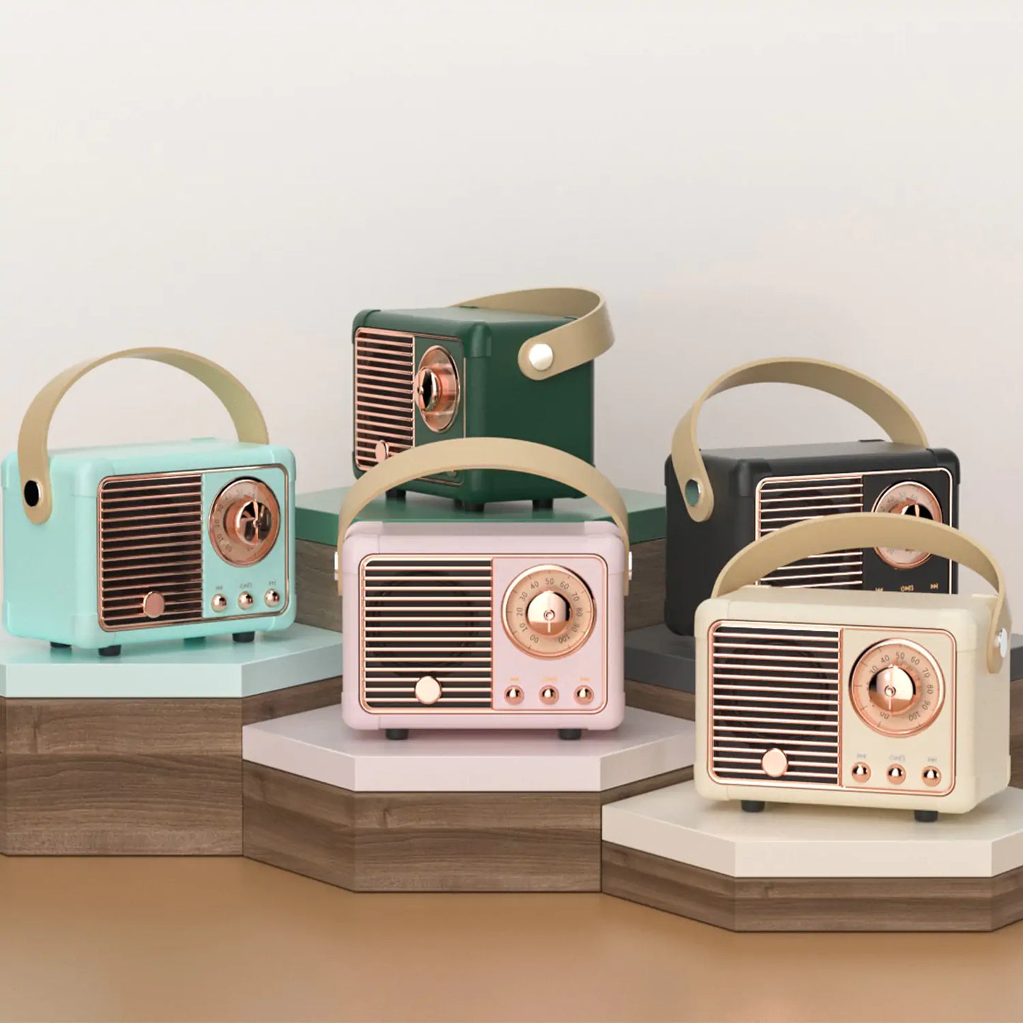 Altavoz Bluetooth retro