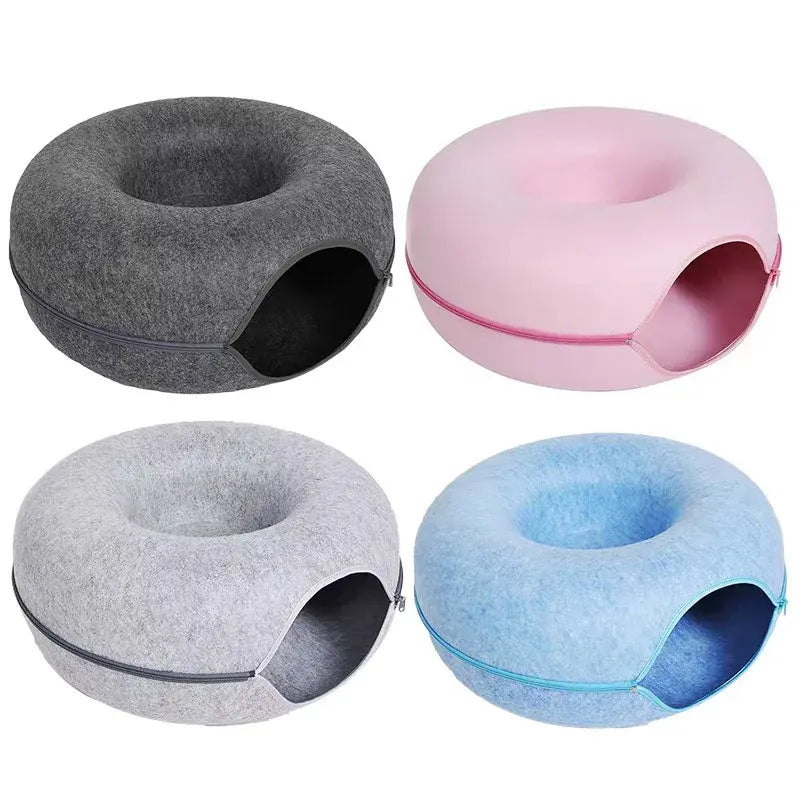 Cama donut para gato