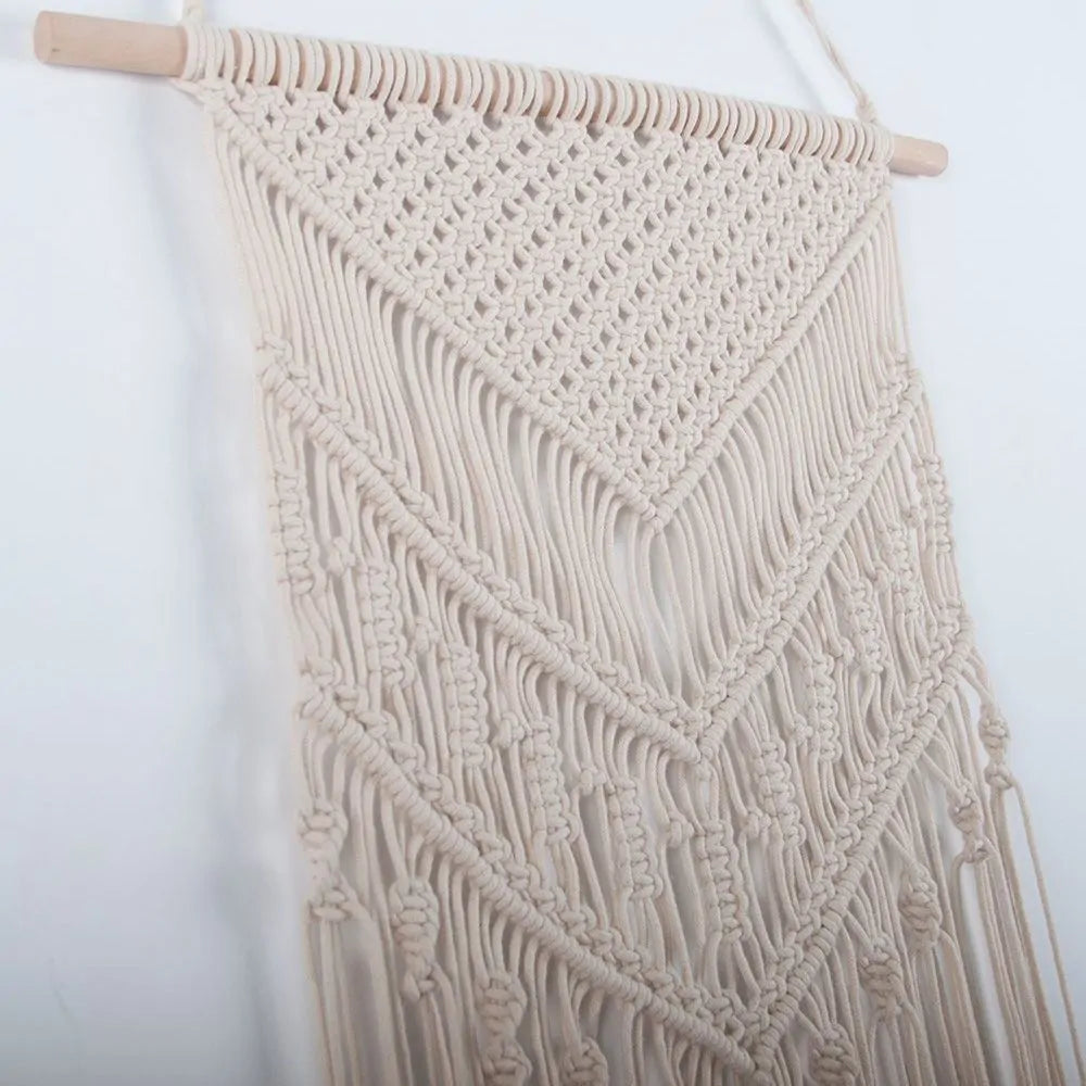 Tapiz de macramé