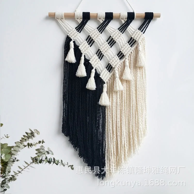 Colgante para la pared de macramé