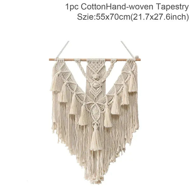 Tapiz de macramé