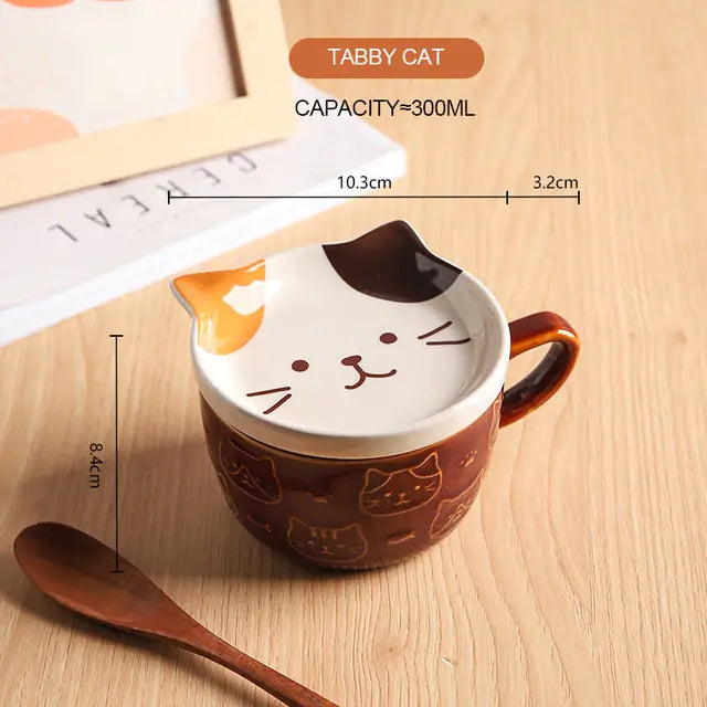 Taza de cerámica Gato