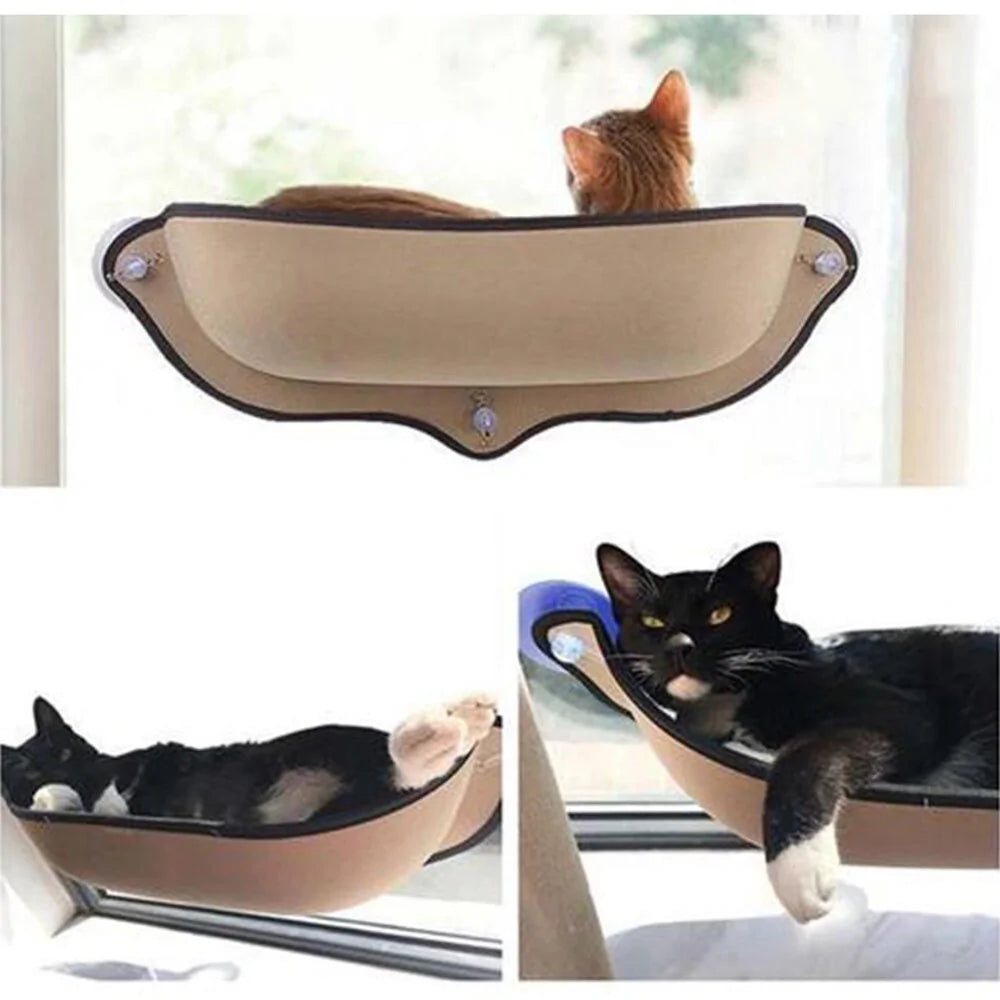 Hamaca de ventana para gatos