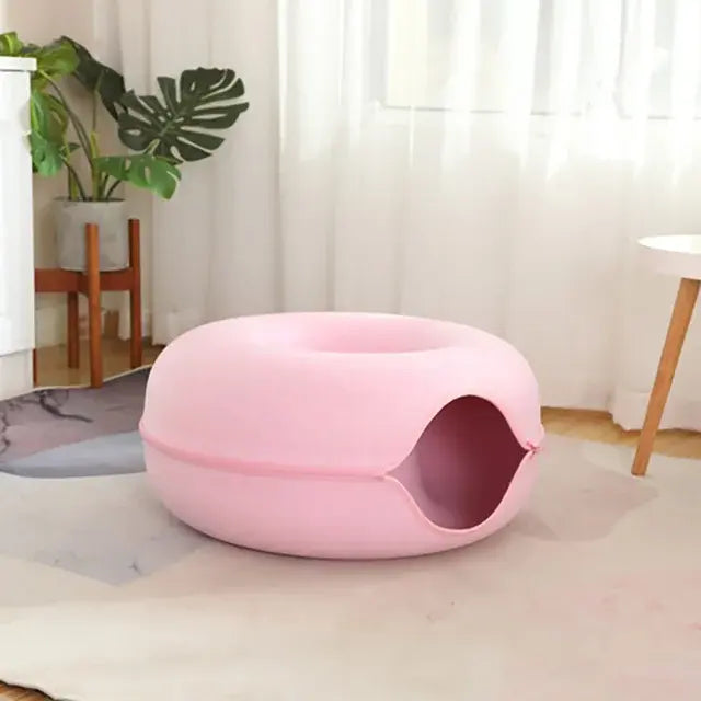 Cama donut para gato