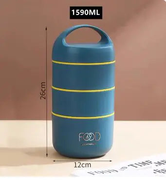 Fiambrera inox de gran capacidad